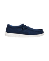 Wally Stretch Canvas Shoes in Navy