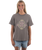 The Born by the Sea Womens Sun Is T-Shirt in Faded Grey