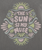 The Born by the Sea Womens Sun Is T-Shirt in Faded Grey