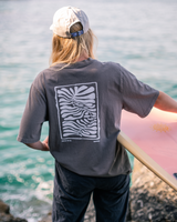 Seaweed T-Shirt in Faded Grey