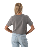 The Born by the Sea Womens Daisy T-Shirt in Faded Grey