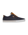 The Etnies Mens Jameson 2 Eco Shoes in Navy, White & Blue