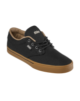 The Etnies Mens Jameson 2 Eco Shoes in Black, Silver & Gum