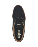 The Etnies Mens Jameson 2 Eco Shoes in Black, Silver & Gum