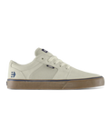 Barge LS Shoes in White & Navy