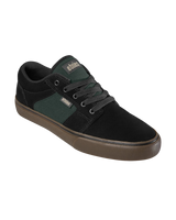 The Etnies Mens Barge LS Shoes in Black, Brown & Green