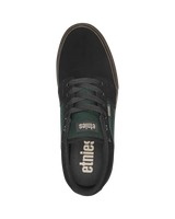 The Etnies Mens Barge LS Shoes in Black, Brown & Green