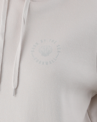 Shells Hoodie in Bone
