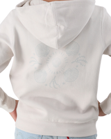 Shells Hoodie in Bone