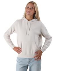 The Born by the Sea Womens Shells Hoodie in Bone