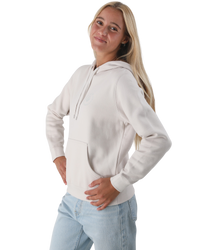 The Born by the Sea Womens Shells Hoodie in Bone