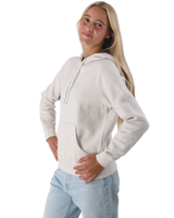 The Born by the Sea Womens Shells Hoodie in Bone