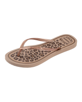 Slim Animals Flip Flops in Rose Gold