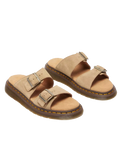 Josef Bronx Suede Sandals in Savannah Tan