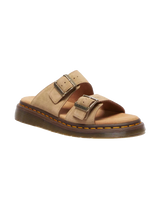 Womens Josef Bronx Suede Sandals in Savannah Tan