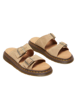Womens Josef Bronx Suede Sandals in Savannah Tan