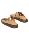 Womens Josef Bronx Suede Sandals in Savannah Tan