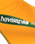 The Havaianas Mens Brazil Logo Flip Flops in Pop Yellow