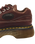 Buzz 5-Eye Grizzly Leather Shoes in Dark Brown