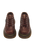 Buzz 5-Eye Grizzly Leather Shoes in Dark Brown