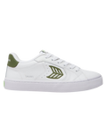 Salvas Shoes in White & Green