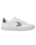 Salvas Shoes in White & Green