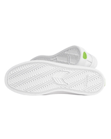 The Cariuma Womens Salvas Shoes in White Smooth Leather & Ice