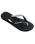 The Havaianas Mens Top Mix Flip Flops in Black