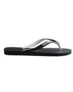 The Havaianas Mens Top Mix Flip Flops in Black