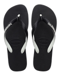 The Havaianas Mens Top Mix Flip Flops in Black