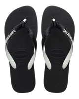The Havaianas Mens Top Mix Flip Flops in Black