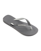 The Havaianas Mens Top Mix Flip Flops in Steel Grey & Steel Grey