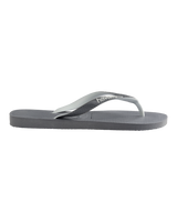 The Havaianas Mens Top Mix Flip Flops in Steel Grey & Steel Grey