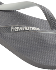 The Havaianas Mens Top Mix Flip Flops in Steel Grey & Steel Grey