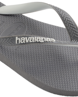 The Havaianas Mens Top Mix Flip Flops in Steel Grey & Steel Grey