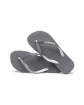The Havaianas Mens Top Mix Flip Flops in Steel Grey & Steel Grey