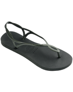 The Havaianas Womens Luna Flip Flops in Olive Green