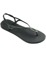The Havaianas Womens Luna Flip Flops in Olive Green