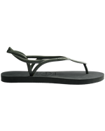 The Havaianas Womens Luna Flip Flops in Olive Green