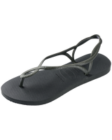 The Havaianas Womens Luna Flip Flops in Olive Green