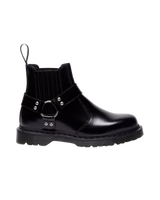 2976 Harness Analine Leather Chelsea Boots in Black