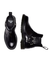 2976 Harness Analine Leather Chelsea Boots in Black