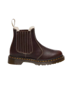 2976 Leonore II Grizzly Leather Chelsea Boots in Dark Brown