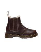 2976 Leonore II Grizzly Leather Chelsea Boots in Dark Brown