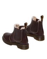 2976 Leonore II Grizzly Leather Chelsea Boots in Dark Brown