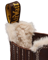 2976 Leonore II Grizzly Leather Chelsea Boots in Dark Brown