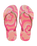 Girls Slim Glitter Trendy Flip Flops in Blossom & Pink Flux