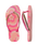 Girls Slim Glitter Trendy Flip Flops in Blossom & Pink Flux