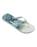 Top Surfer I Flip Flops in White