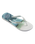 Top Surfer I Flip Flops in White